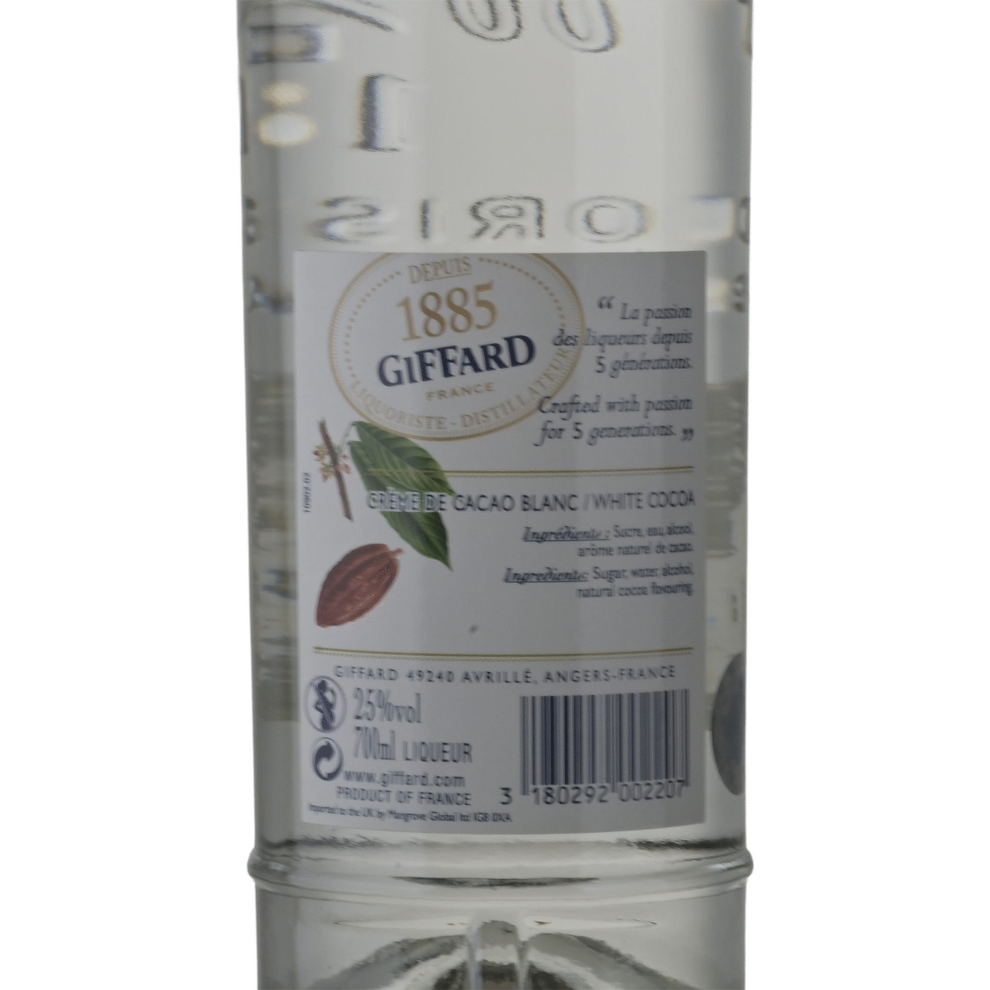Giffard Chocolate Negro Licor