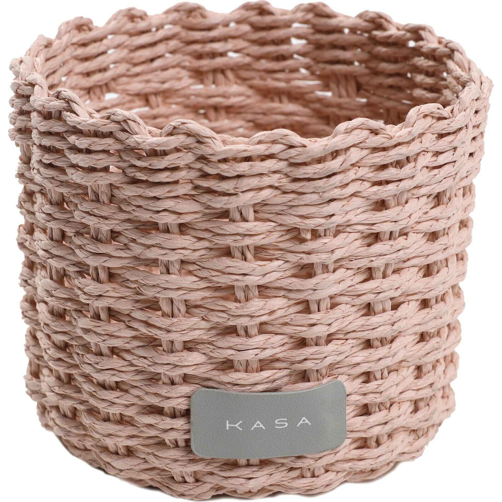 Cesto WC Redondo 16cm Rosa