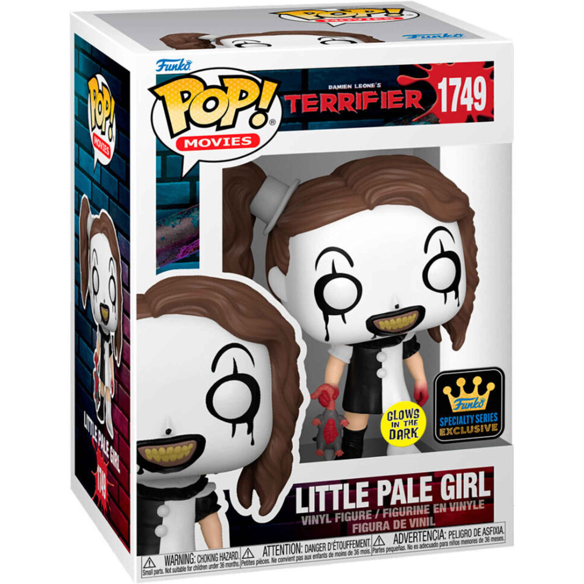 Figura Terrifier - Little Pale Girl (Glow)