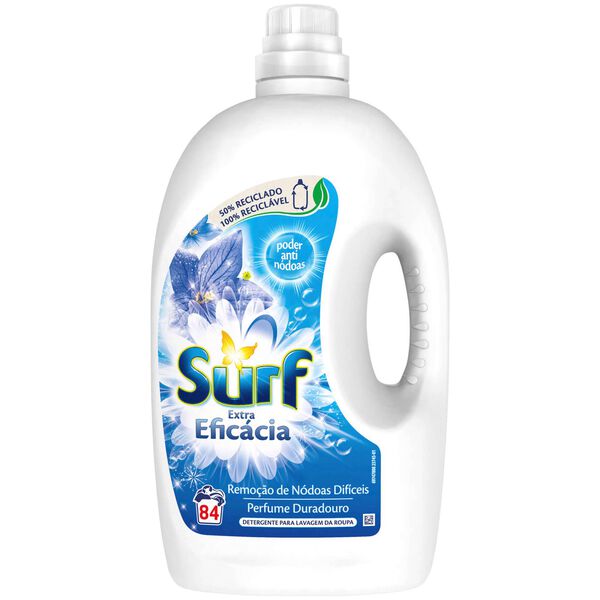 Detergente Máquina Roupa Líquido Extra Eficácia Surf