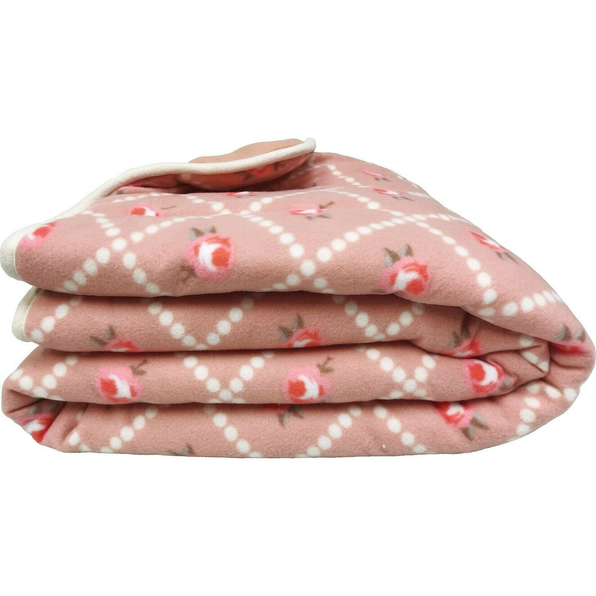 Edred&atilde;o Polar 220x240cm Rosa In&ecirc;s Kasa
