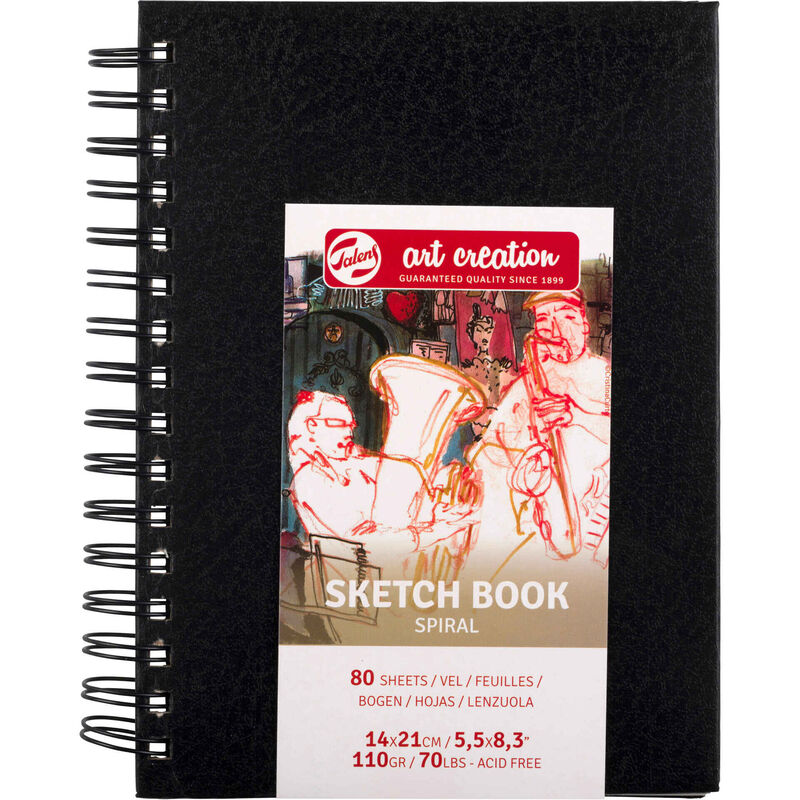 Caderno para Desenho Espiral Capa Dura Talens