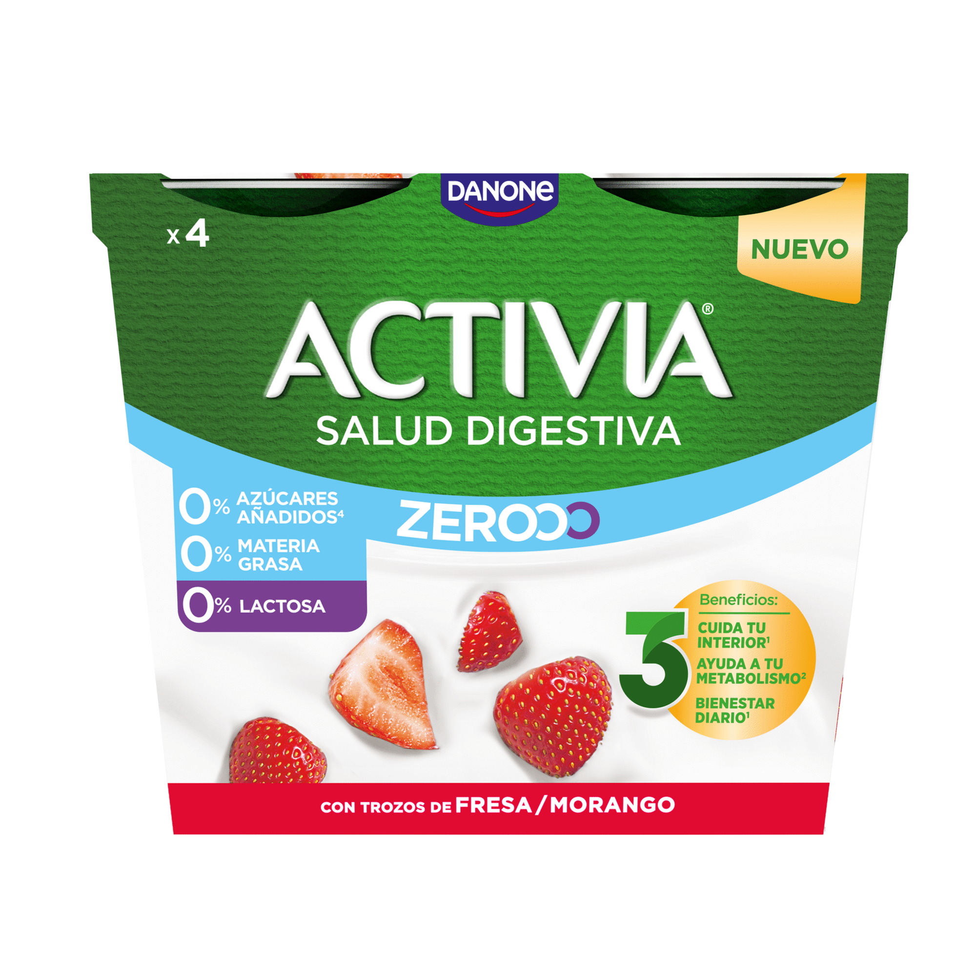 Iogurte Bifidus Pedaços Magro Morango sem Lactose