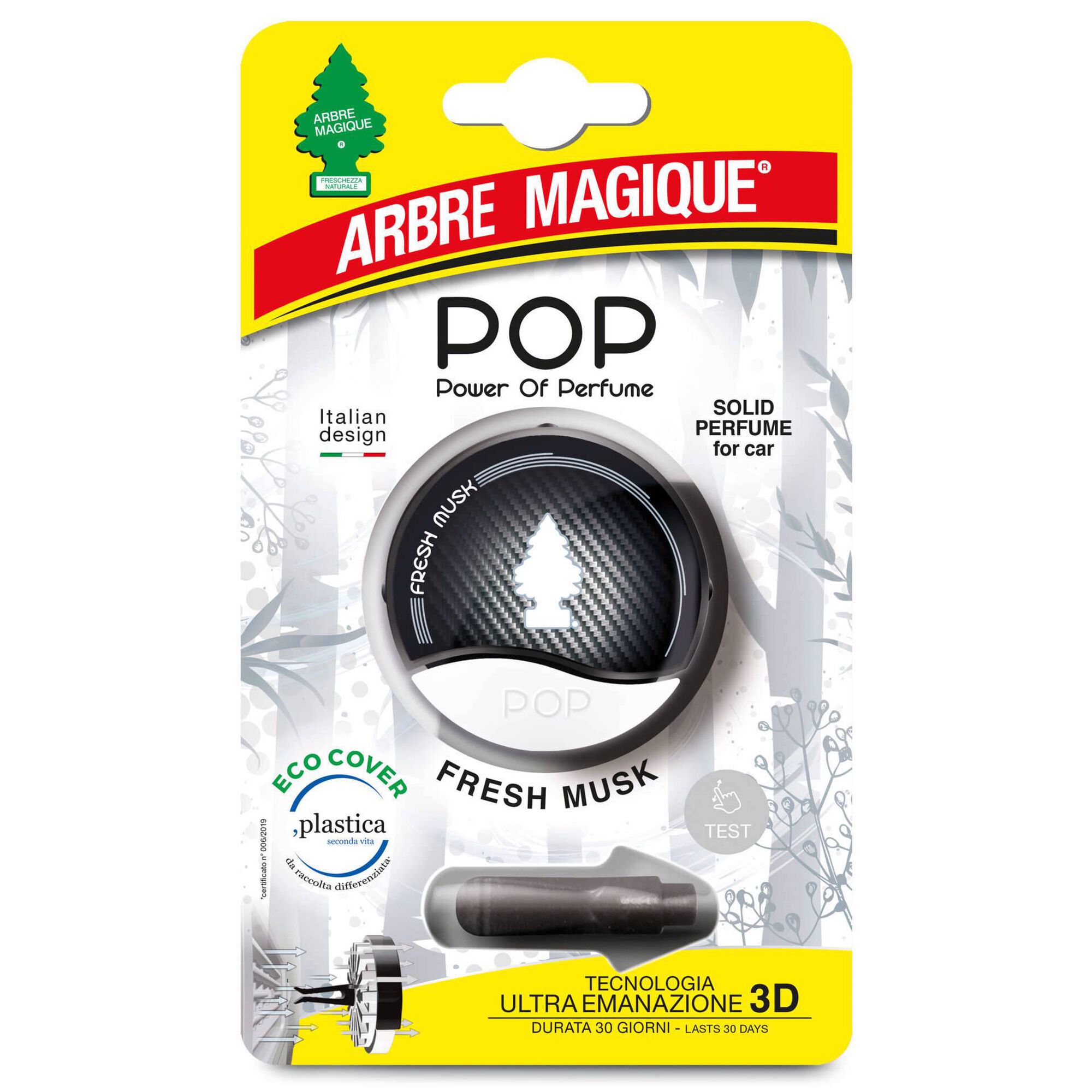 Ambientador Auto Encaixar Fresh Musk