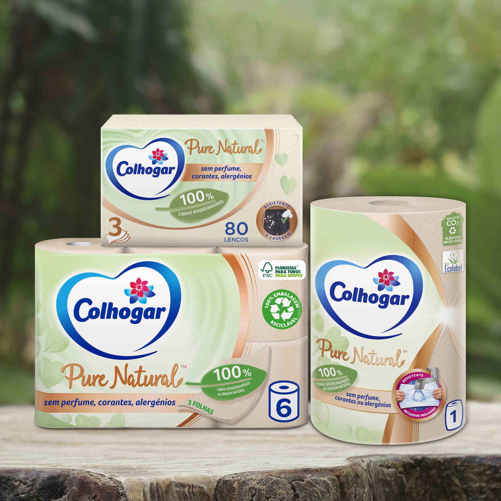 Produtos de Papel Pure Natural