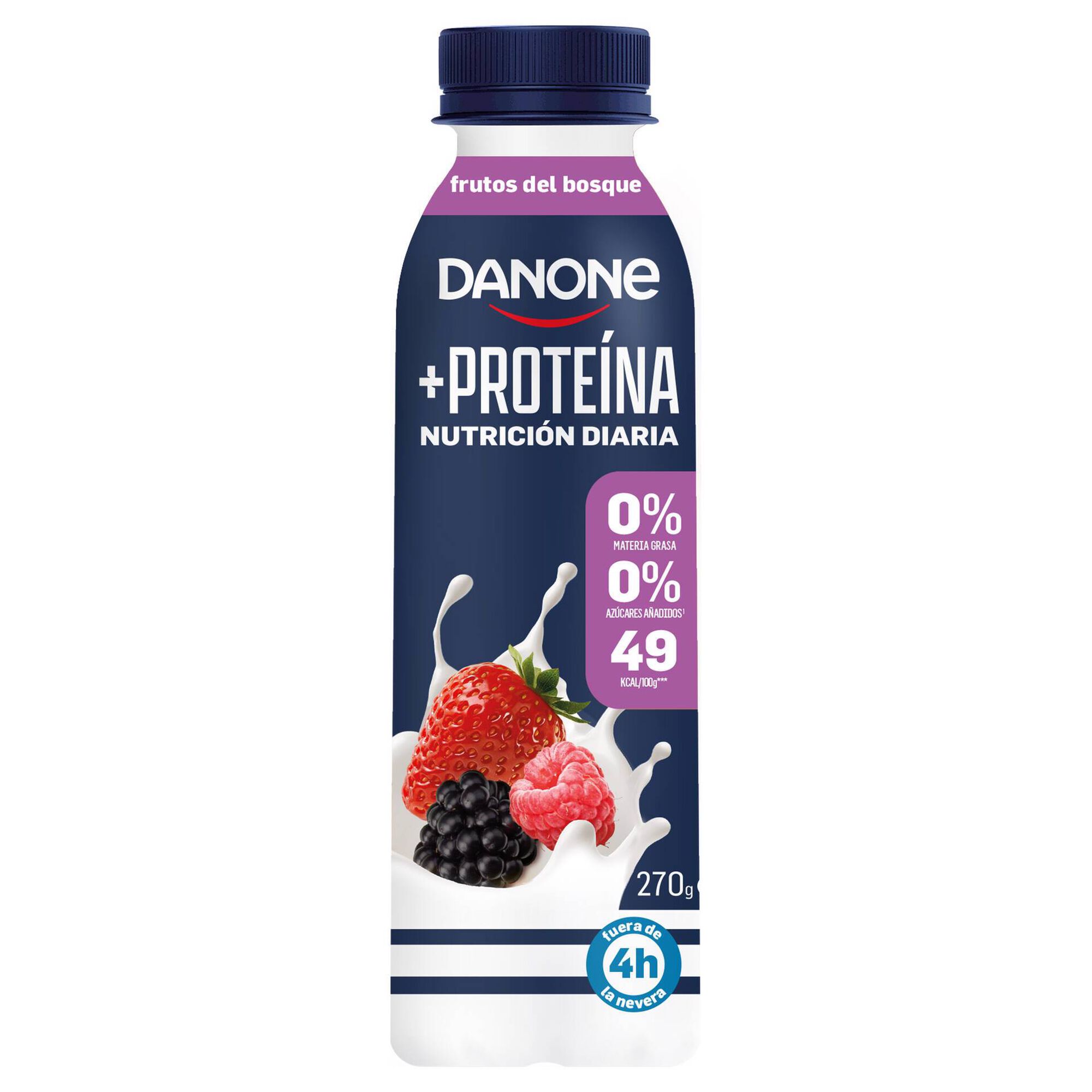 Iogurte Líquido Proteína Frutos Vermelhos