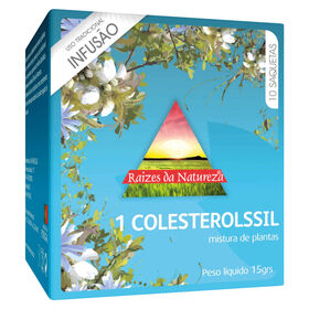 Infus&atilde;o N&ordm;1 Colesterolssil Saquetas Ra&iacute;zes da Natureza