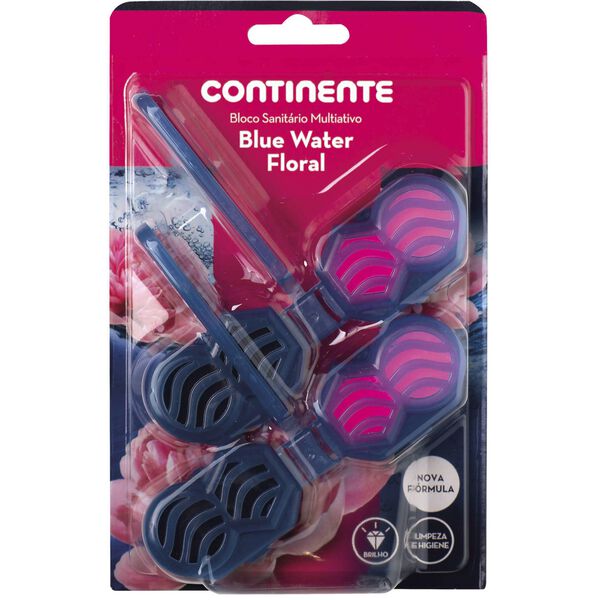 Bloco Sanitário Blue Water Floral Continente