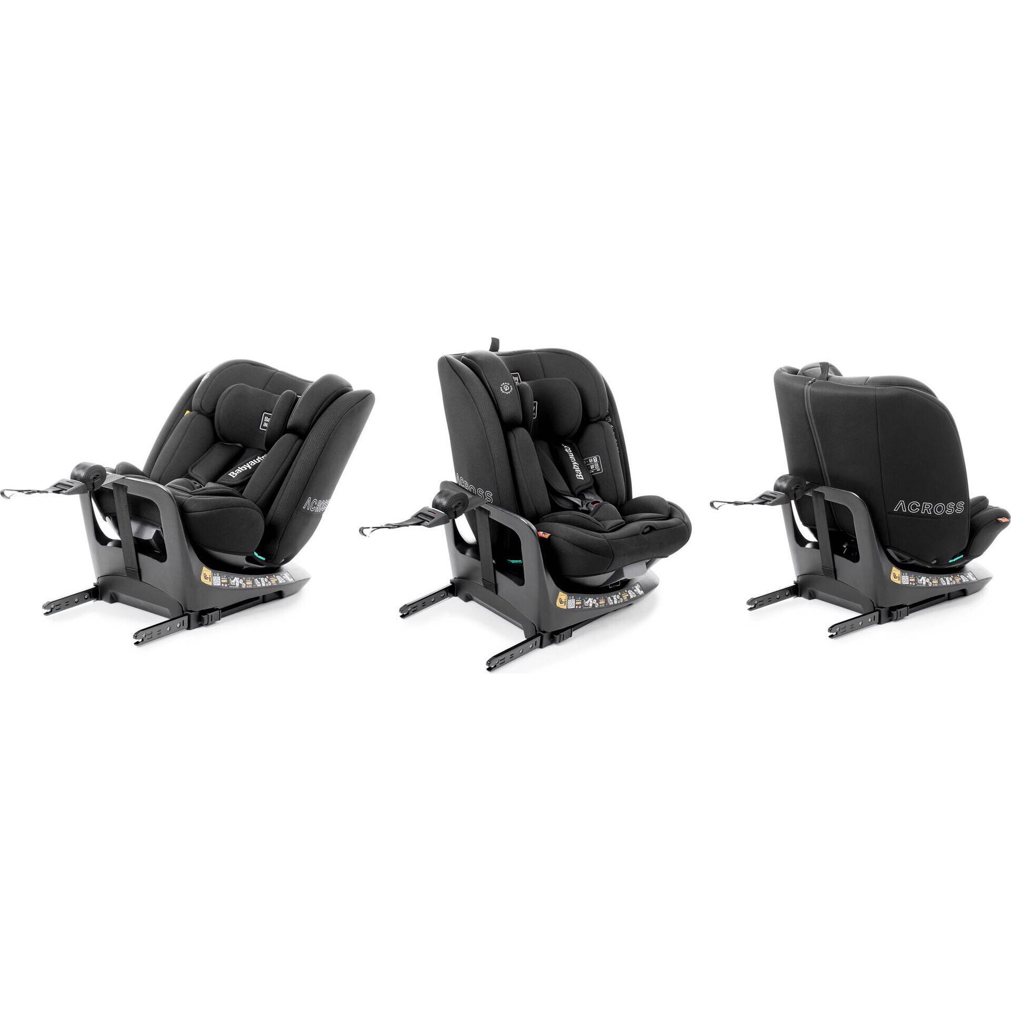 Cadeira Auto I-Size 40-150 Across Preta Babyauto