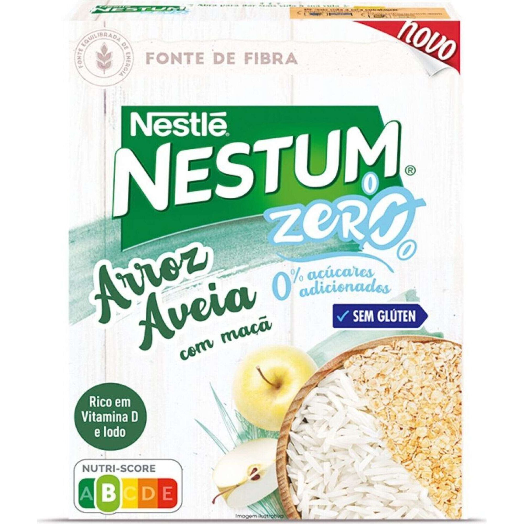 Nestum Zero Ma&ccedil;&atilde; e Arroz