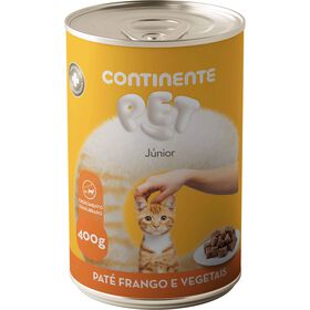 Comida H&uacute;mida para Gato J&uacute;nior Pat&eacute; Frango e Vegetais