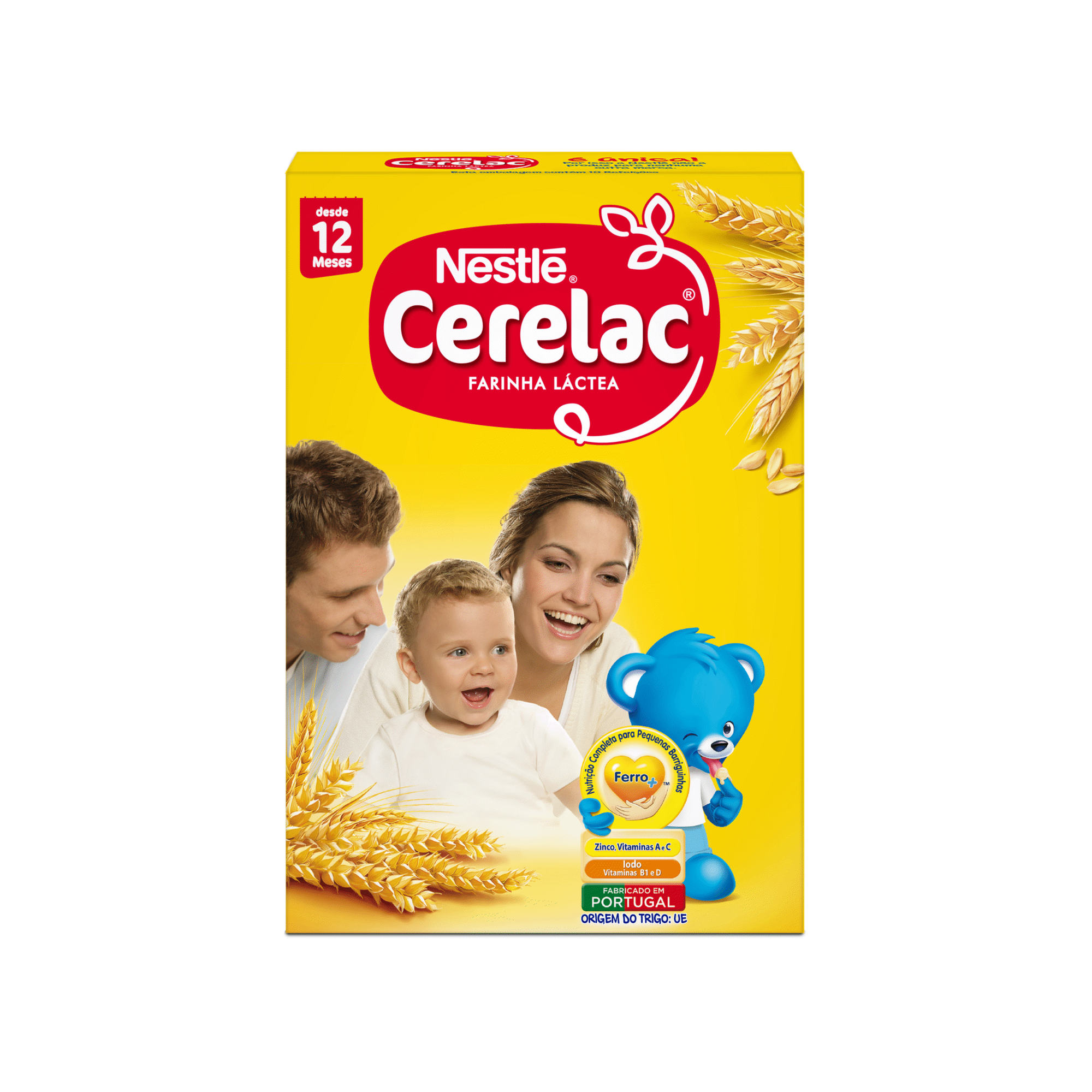 Papa Infantil Farinha Láctea +12M