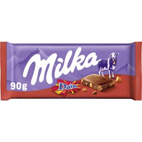 Tablete de Chocolate Daim Milka