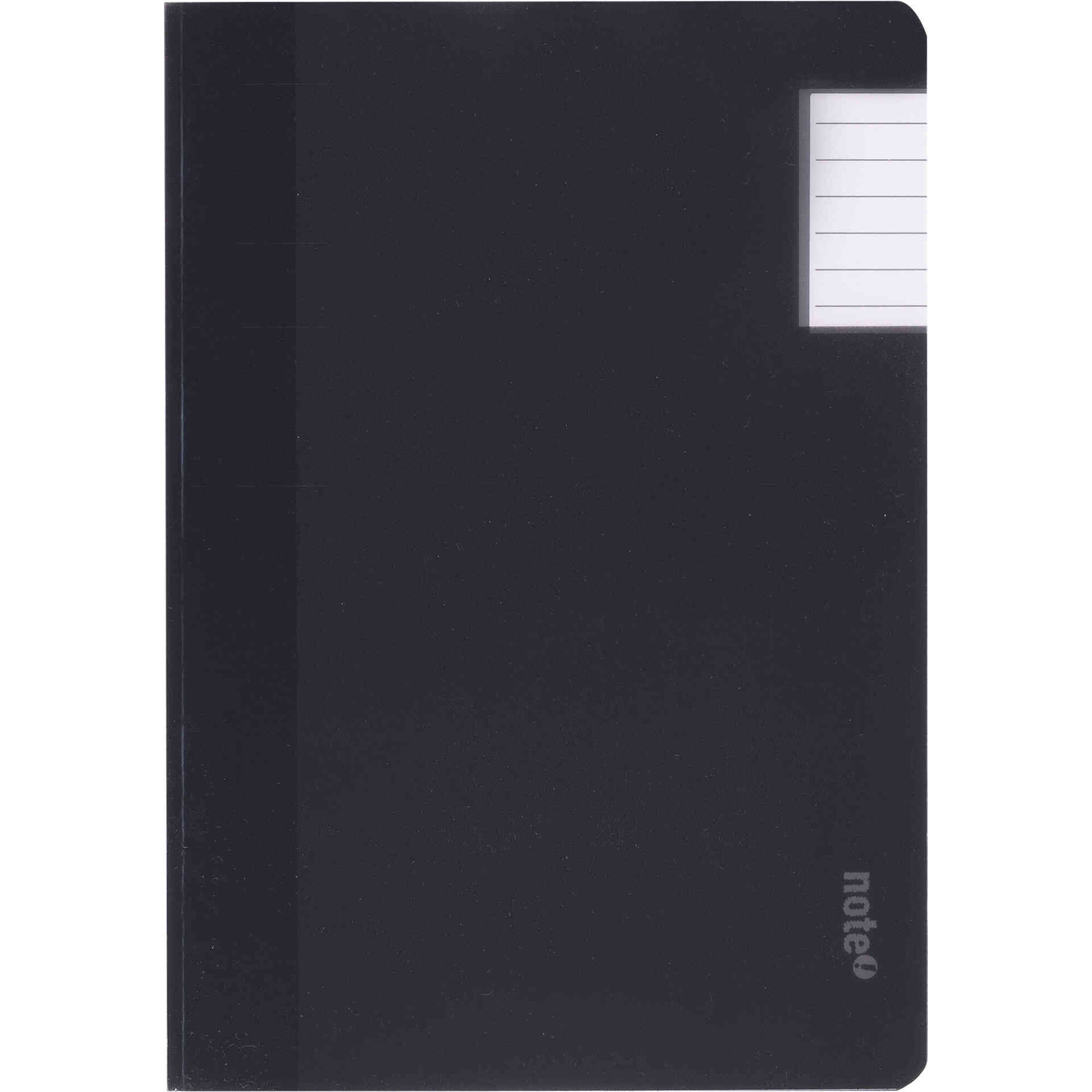 Caderno Agrafado Pautado Flex A5 Preto Note!