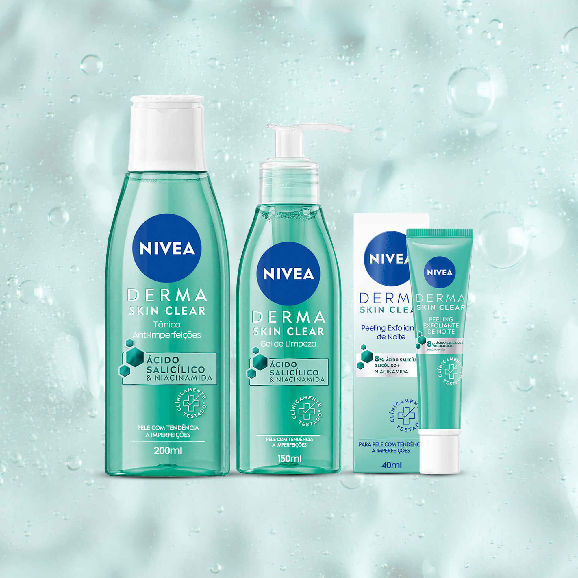 Rotina de Rosto Anti-Acne Derma Skin