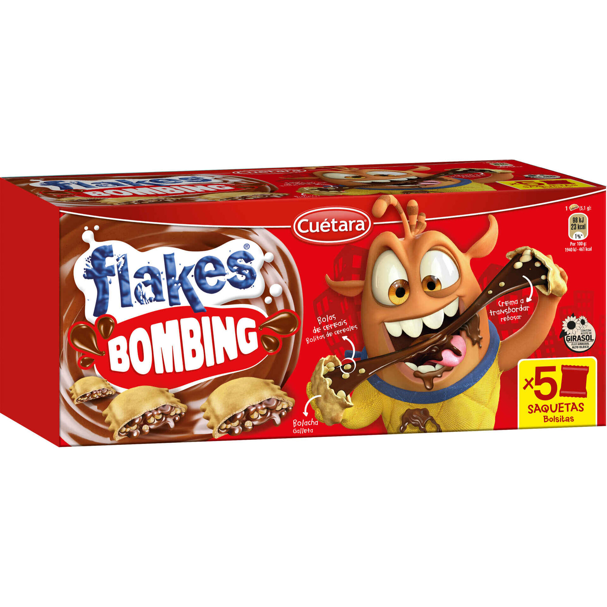 Bolachas Flakes Bombing