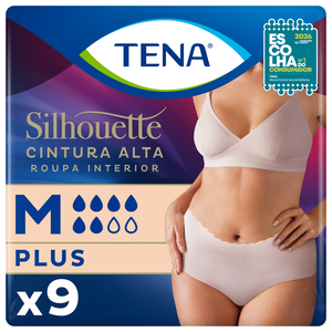 Cuecas Incontinência Silhouette M Creme Tena