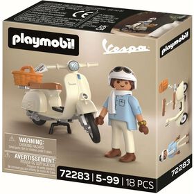 Playmobil - Vespa 80&ordm; Anivers&aacute;rio Estilo Cl&aacute;ssico