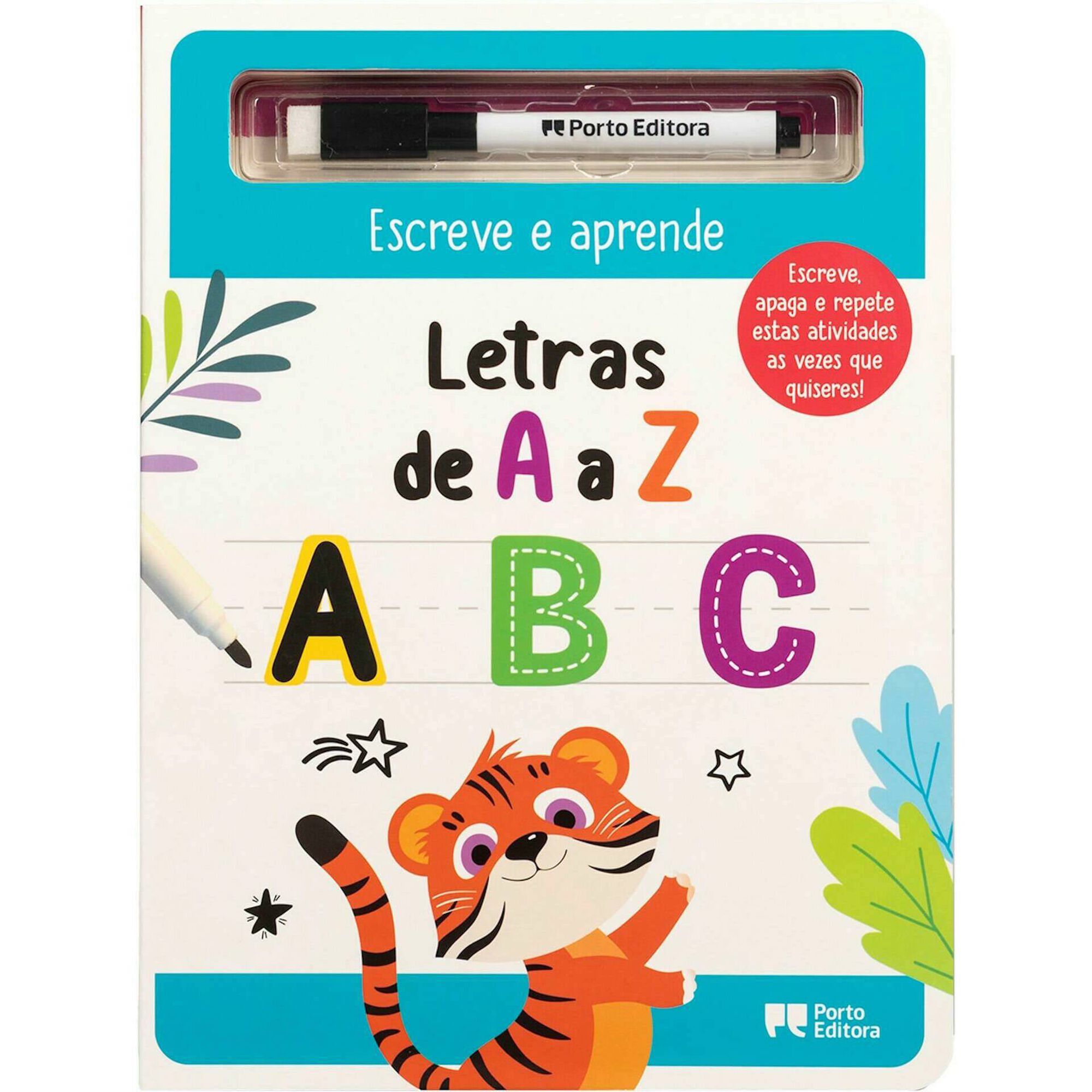 Escreve e Aprende - Letras de A a Z