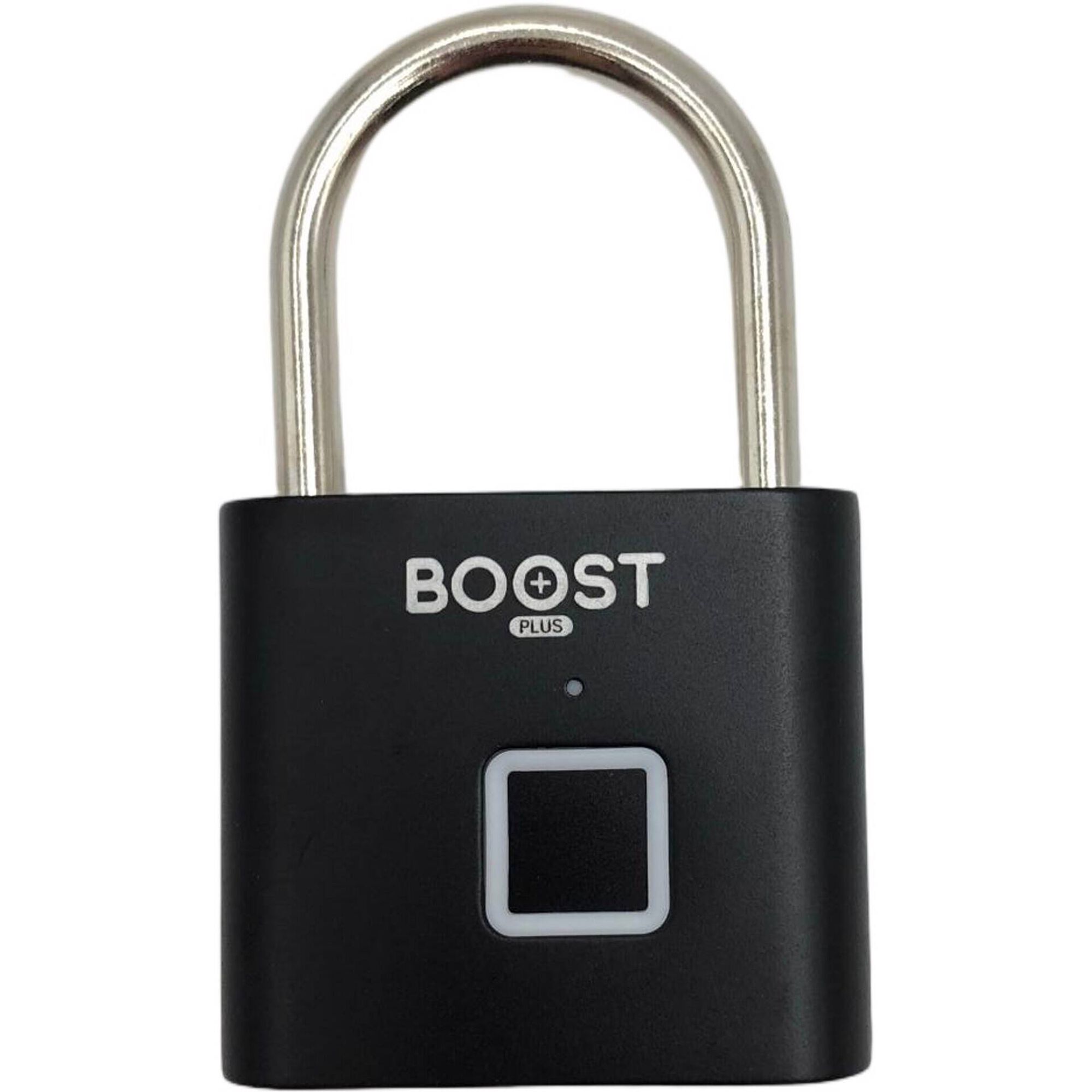 Cadeado Biom&eacute;trico com USB Preto Boost
