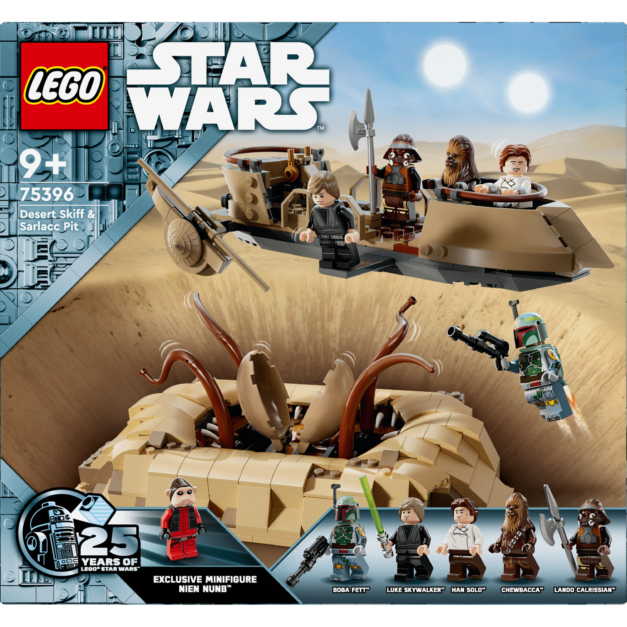 Desert Skiff e Buraco de Sarlacc - 75396 Desert Skiff e Buraco de Sarlacc - 75396