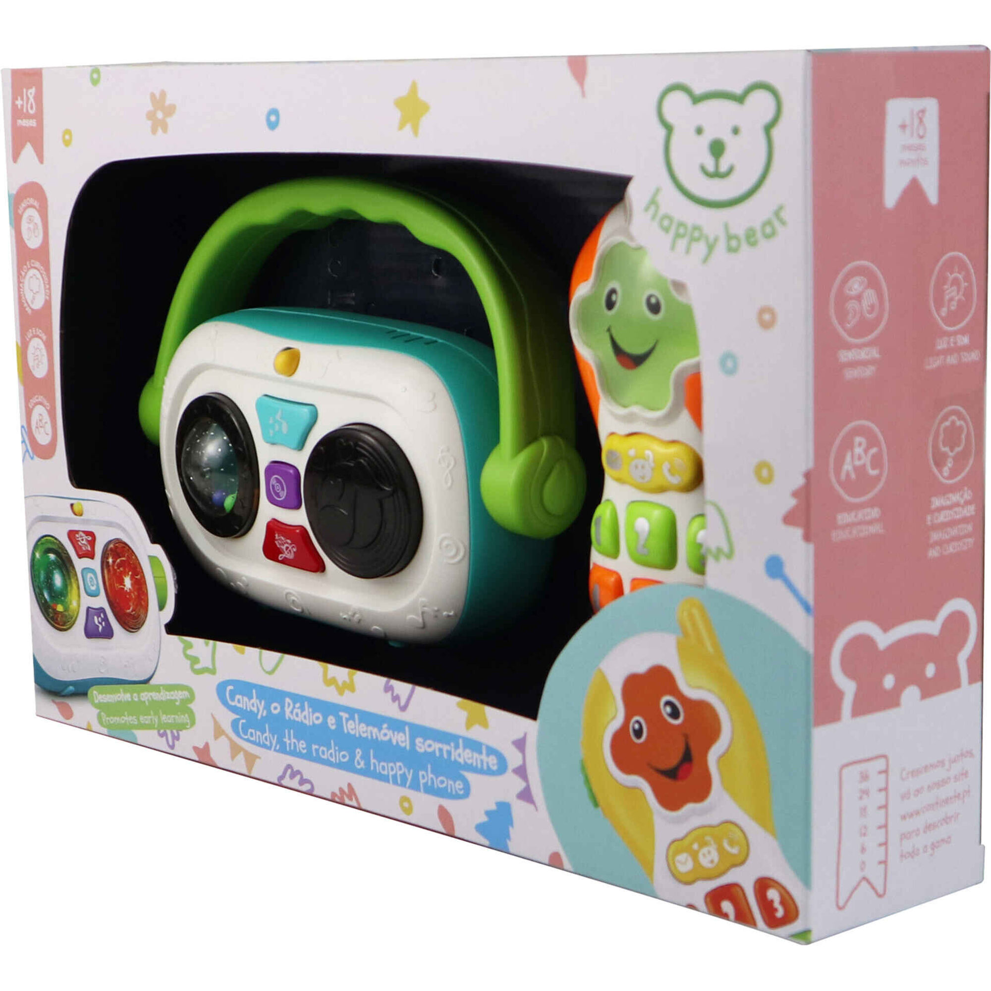 Zoko Happy Bear - Candy, O R&aacute;dio e o Telem&oacute;vel Sorridente