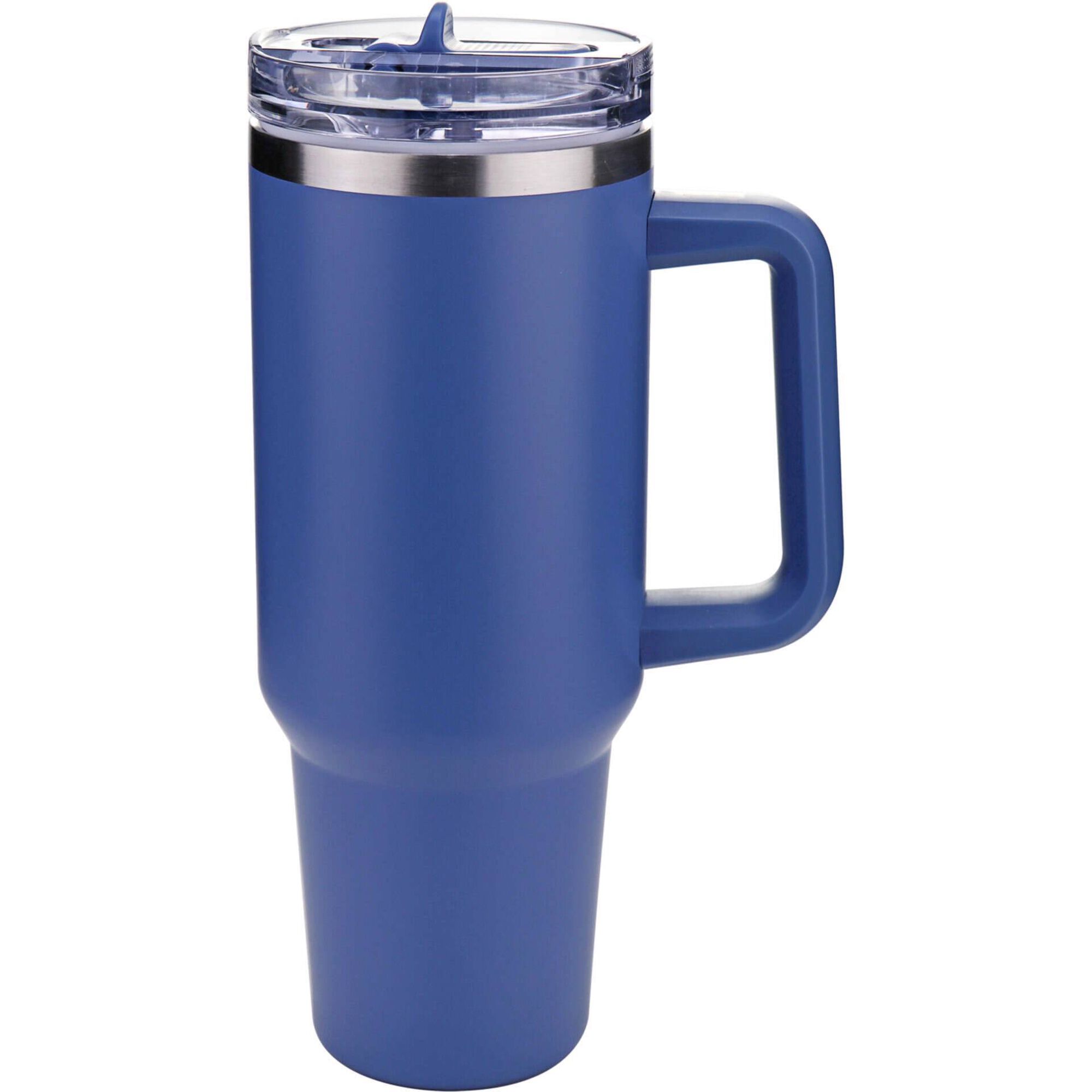 Caneca Térmica 1,2L Aço Inoxidável Azul