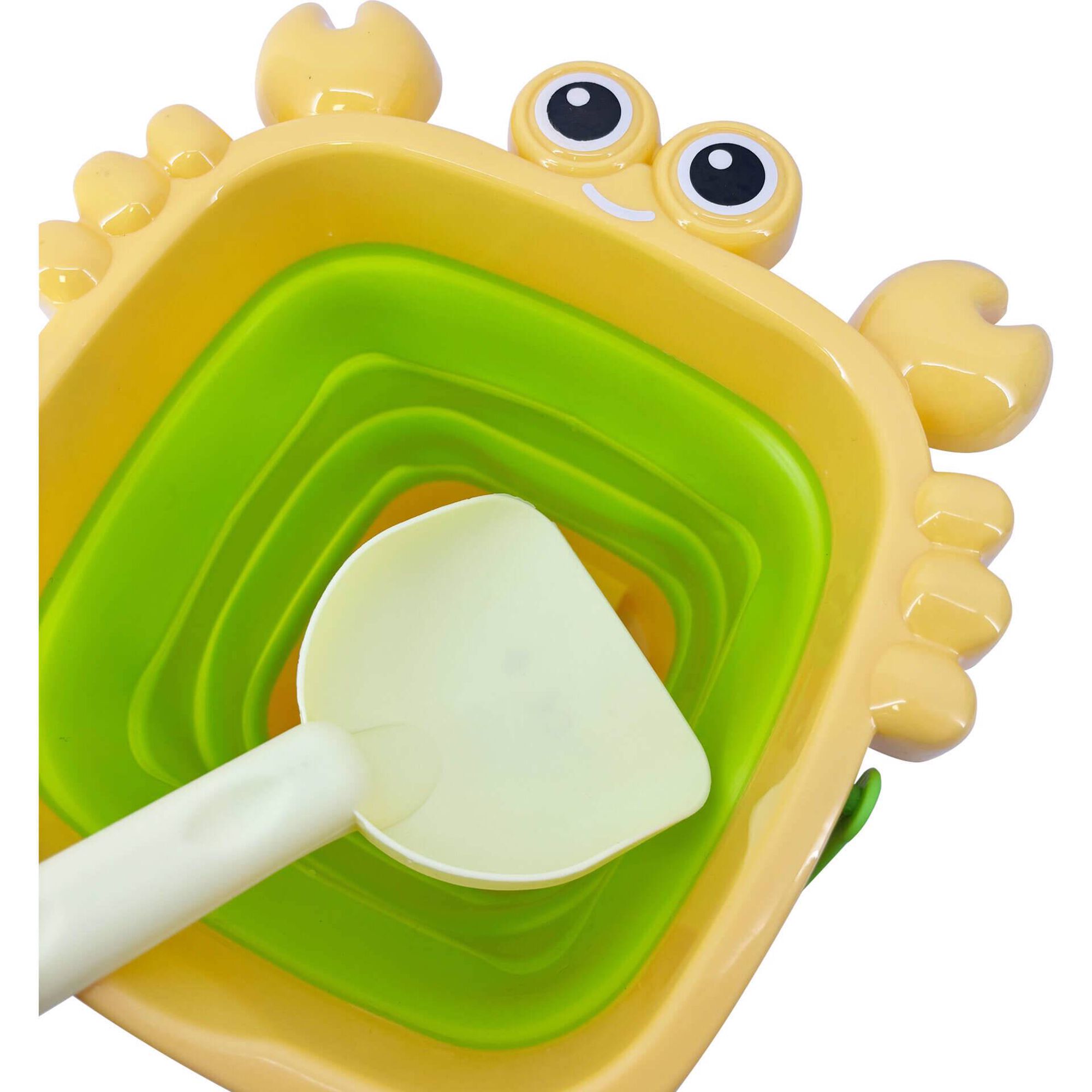 Balde Dobrável Caranguejo com Pá