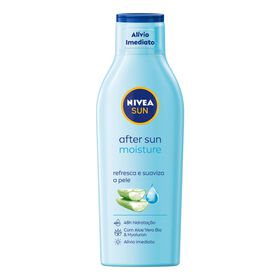 After Lo&ccedil;&atilde;o Aloe Vera Nivea Sun