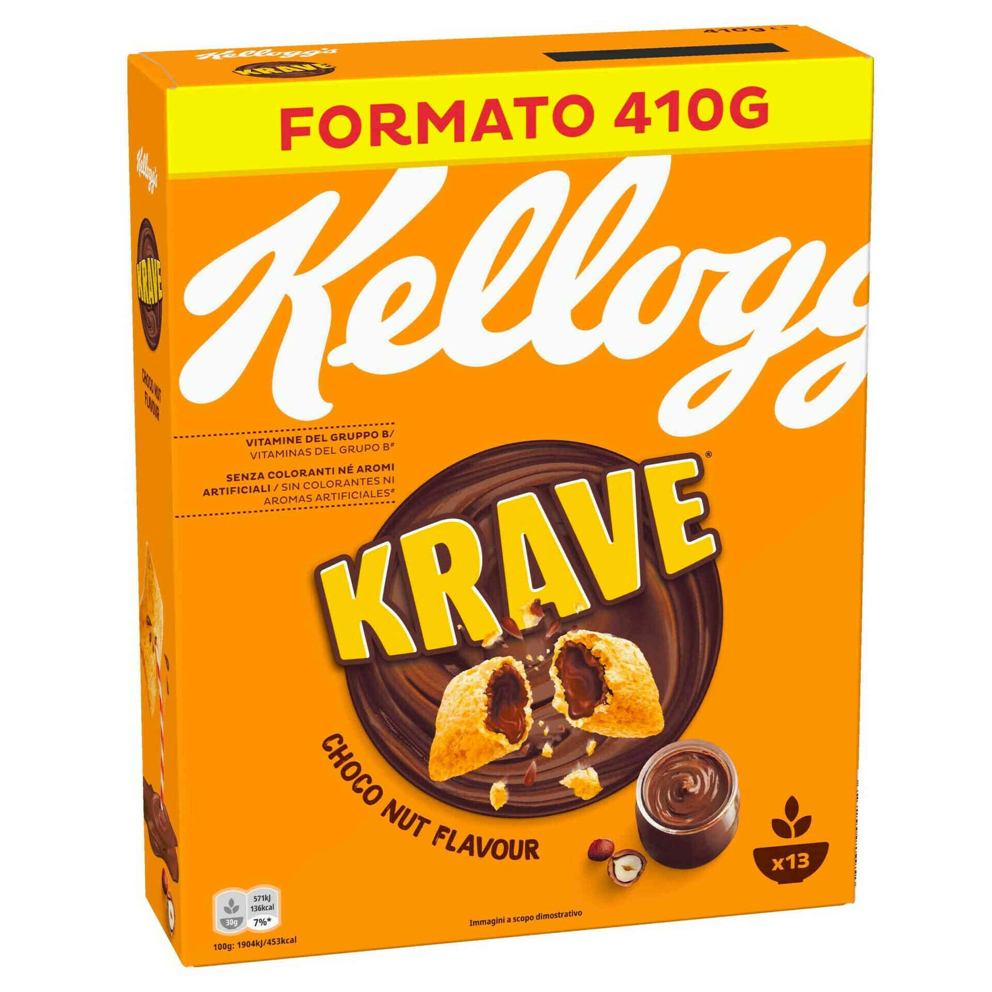 Cereais Krave Chocolate e Avelã