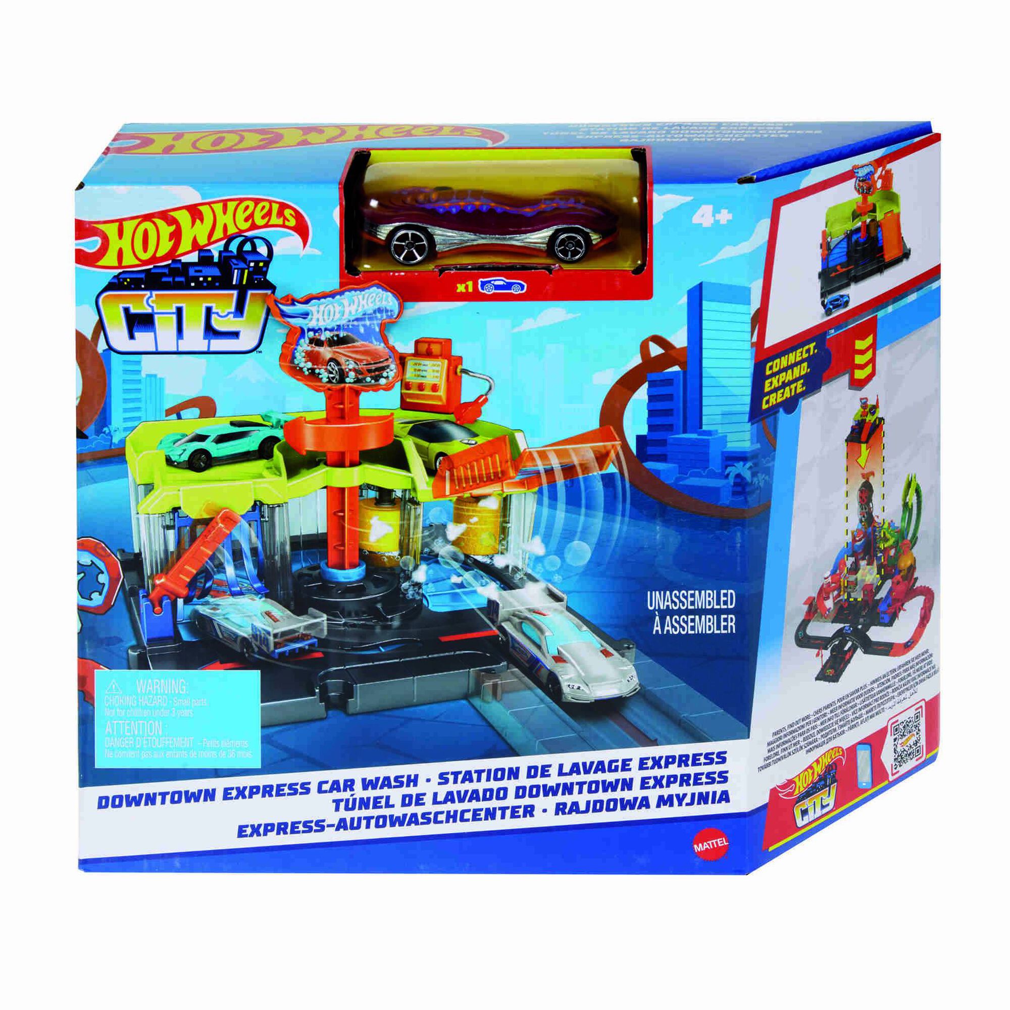 Garagem Downtown Hot Wheels (vários modelos)