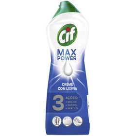 Creme de Limpeza com Lix&iacute;via Max Power Cif