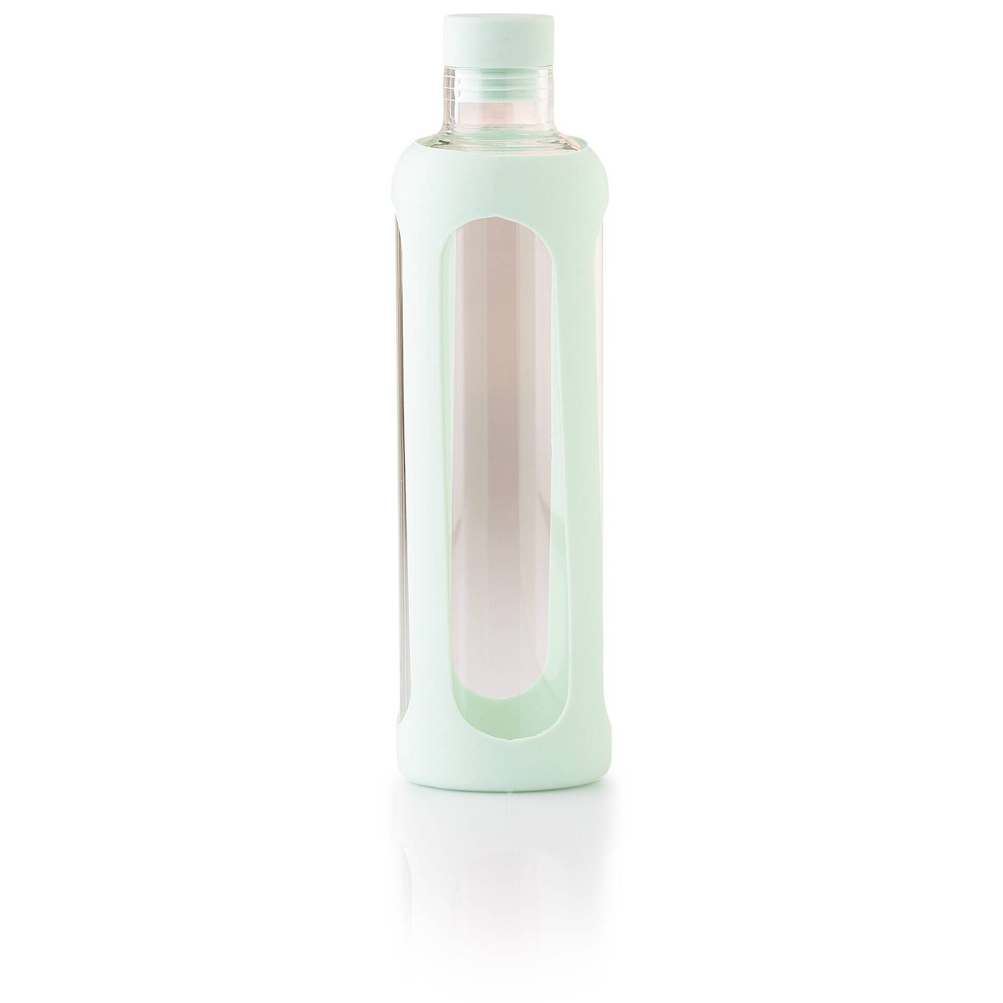 Garrafa com Tampa 700ml Silicone Verde Garrafa com Tampa 700ml Silicone Verde