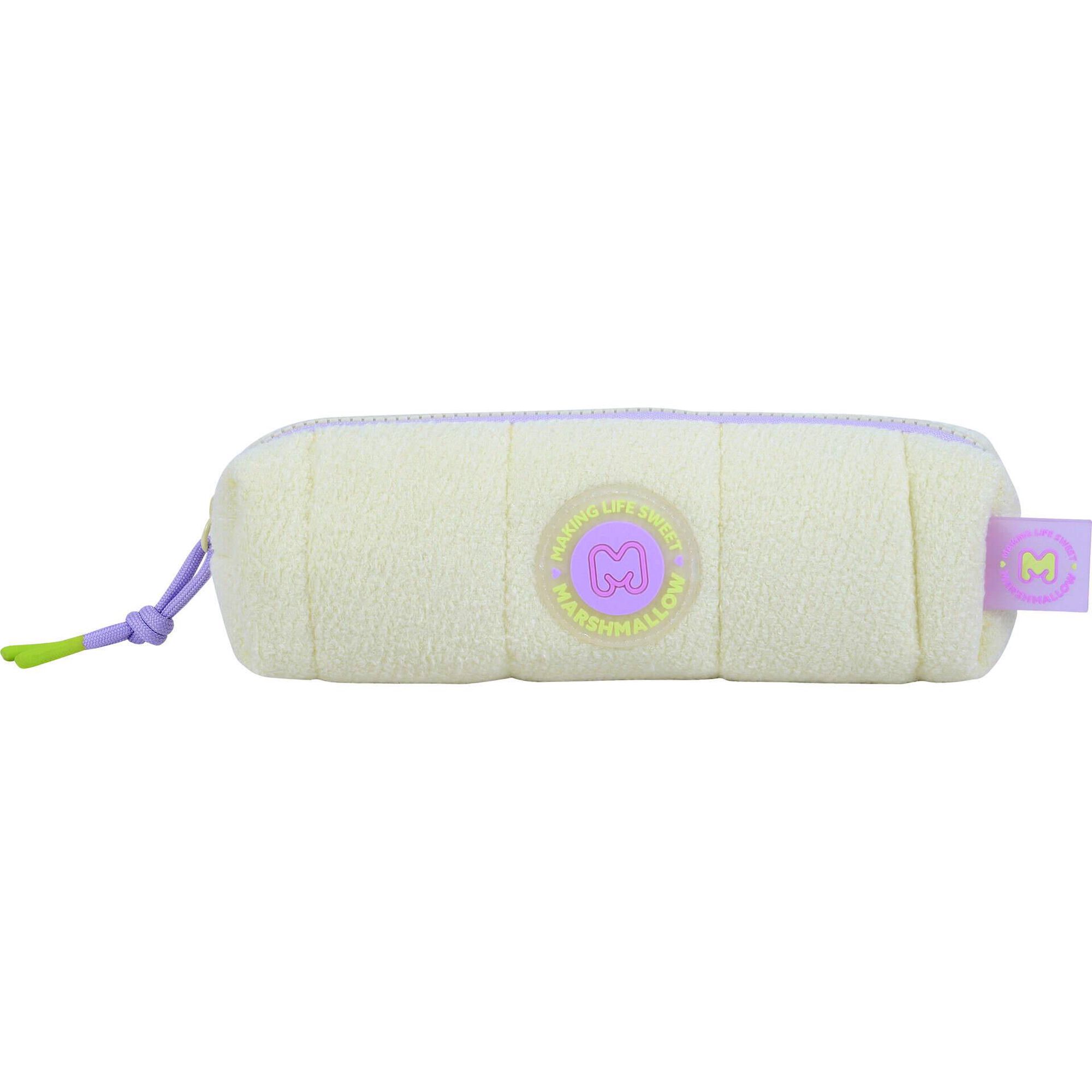 Estojo Redondo Cosy Plush (v&aacute;rios modelos) Marshmallow