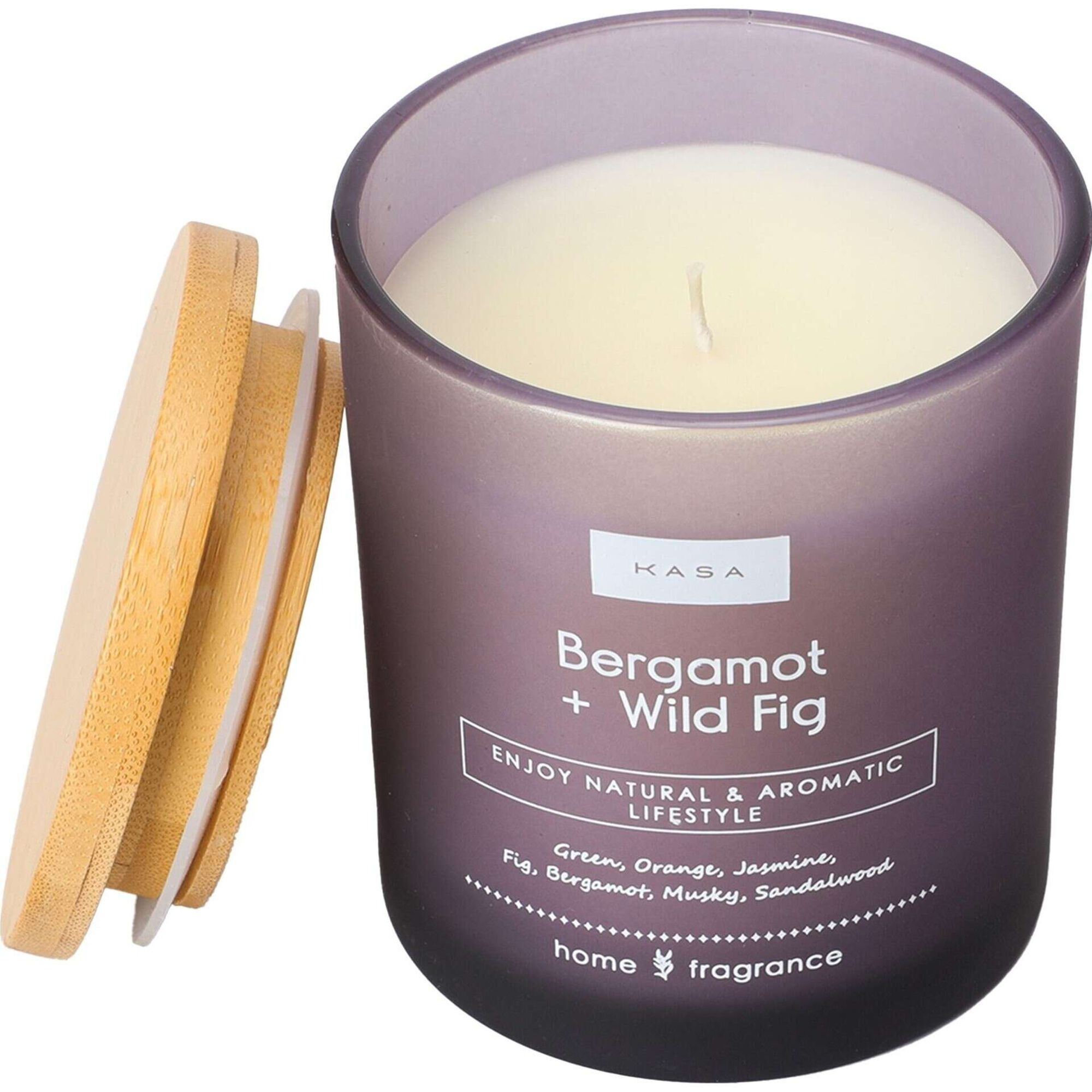 Vela em Copo com Tampa 206g Lil&aacute;s Kasa