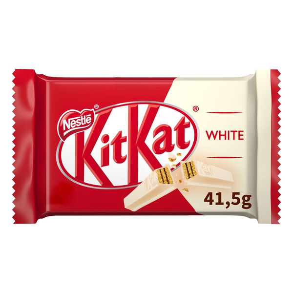 Snack de Chocolate Branco Kit Kat