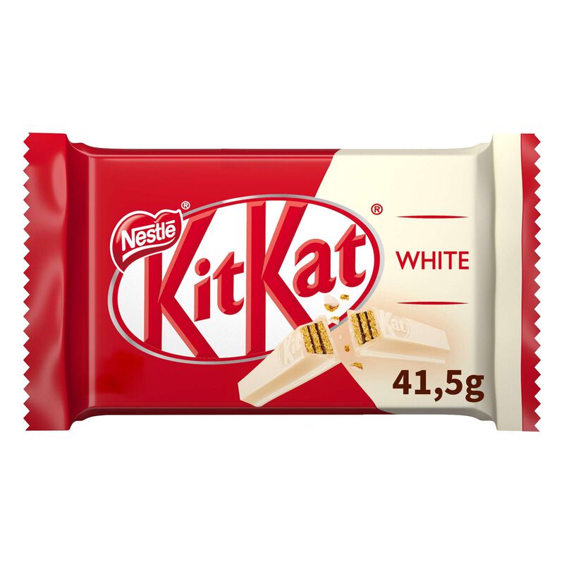Snack de Chocolate Branco Kit Kat