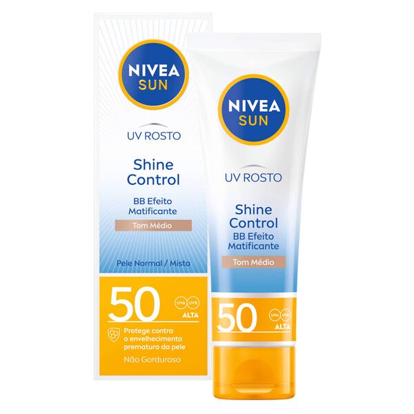 Protetor Solar Rosto FPS 50 Nivea Sun