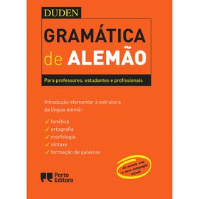 Gram&aacute;tica de Alem&atilde;o - Duden de Porto Editora