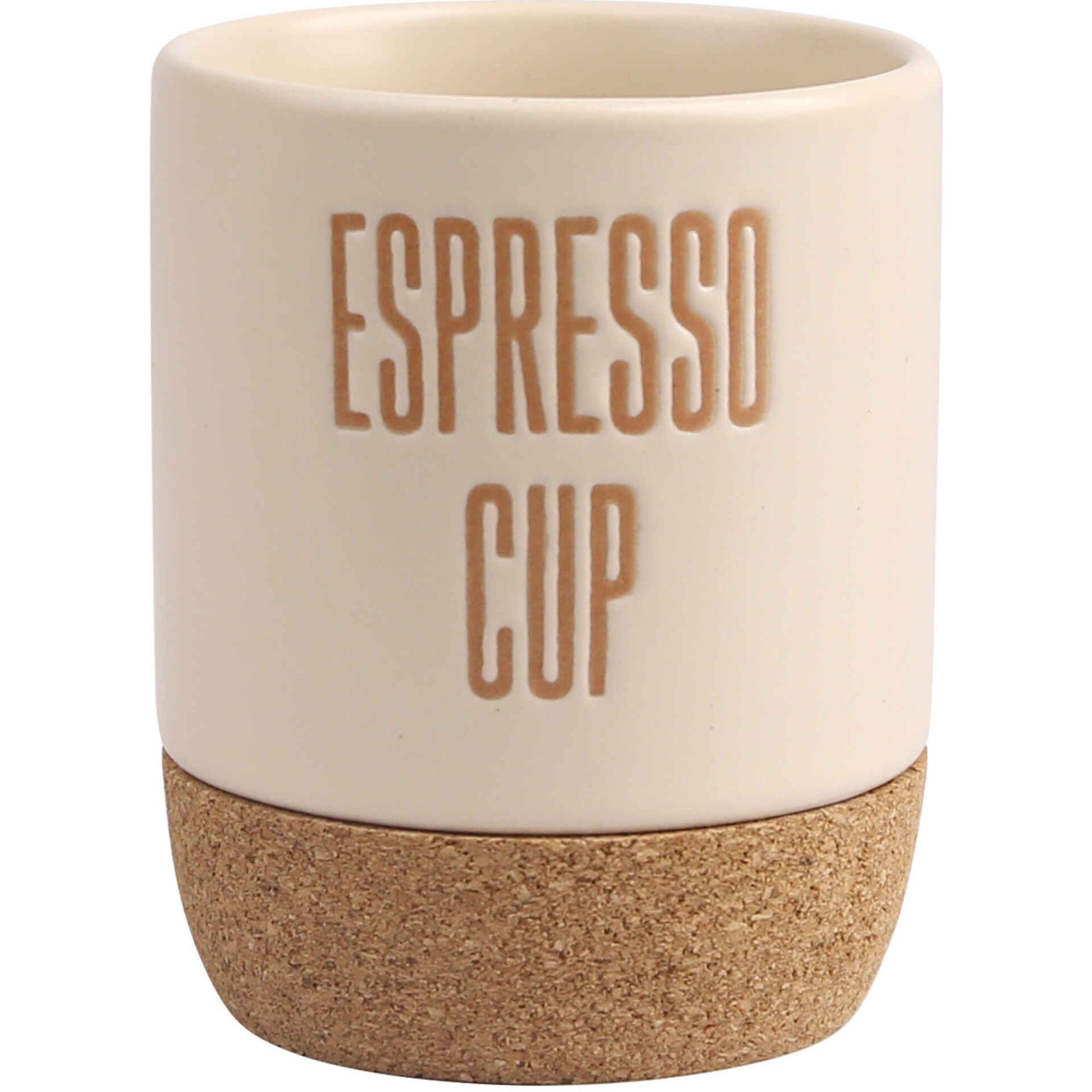 Copo Caf&eacute; Corti&ccedil;a 100ml Bege Kasa