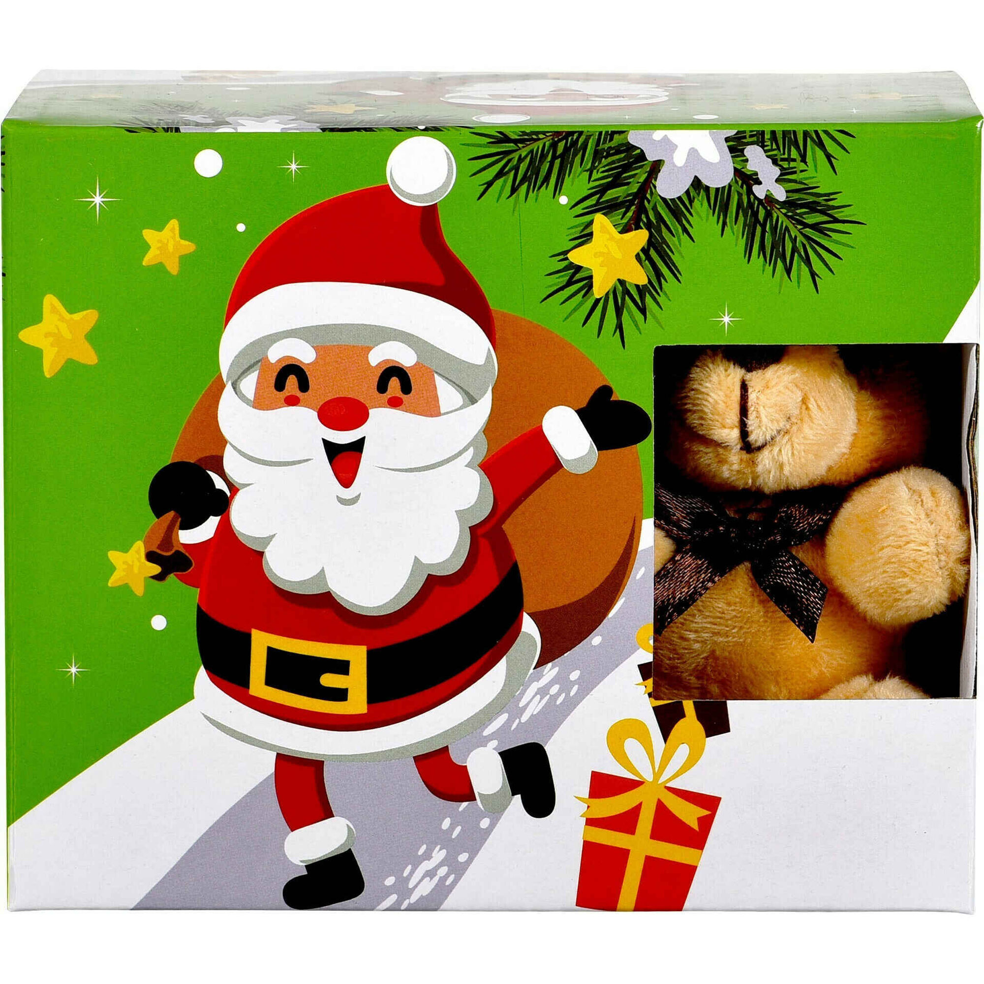 Caneca Pai Natal 320ml com Peluche