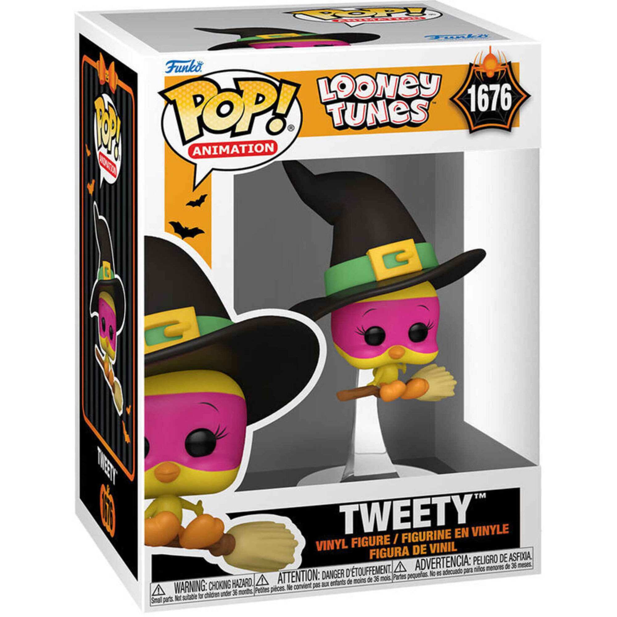 Figura Looney Tunes Halloween - Tweety (Witch) Funko POP! | Continente ...