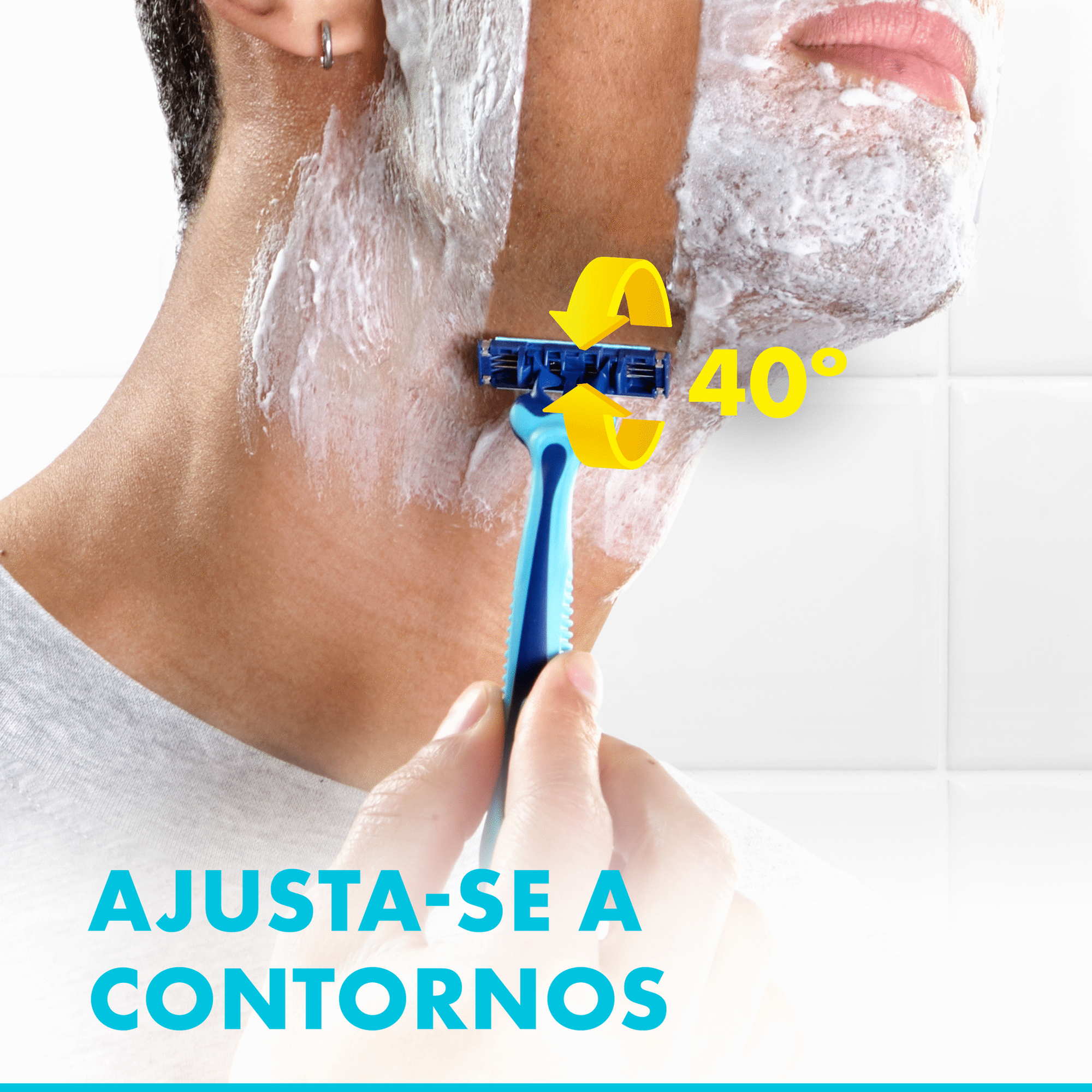 L&acirc;minas Descart&aacute;veis Sensor3 Cool Gillette