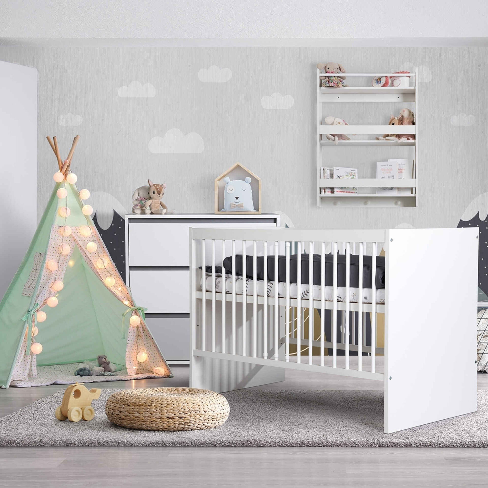 Cómoda 80x81x45cm Branca Dalia