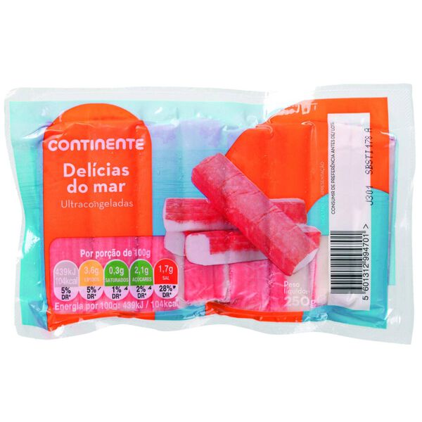 Delícias do Mar Ultracongeladas Continente