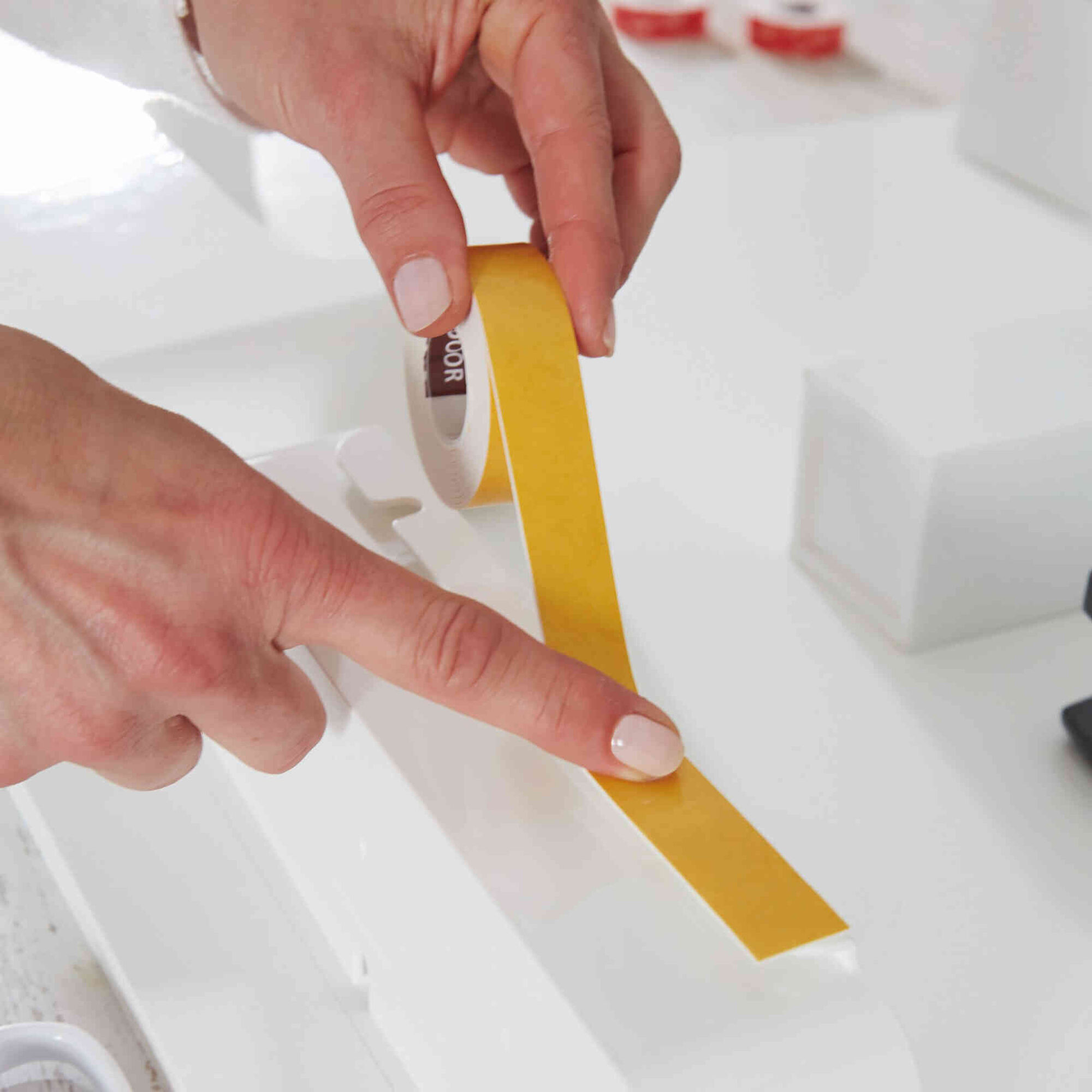 Fita Montagem Dupla Face Interior 19mmx1,5mts Fita Montagem Dupla Face Interior 19mmx1,5mts