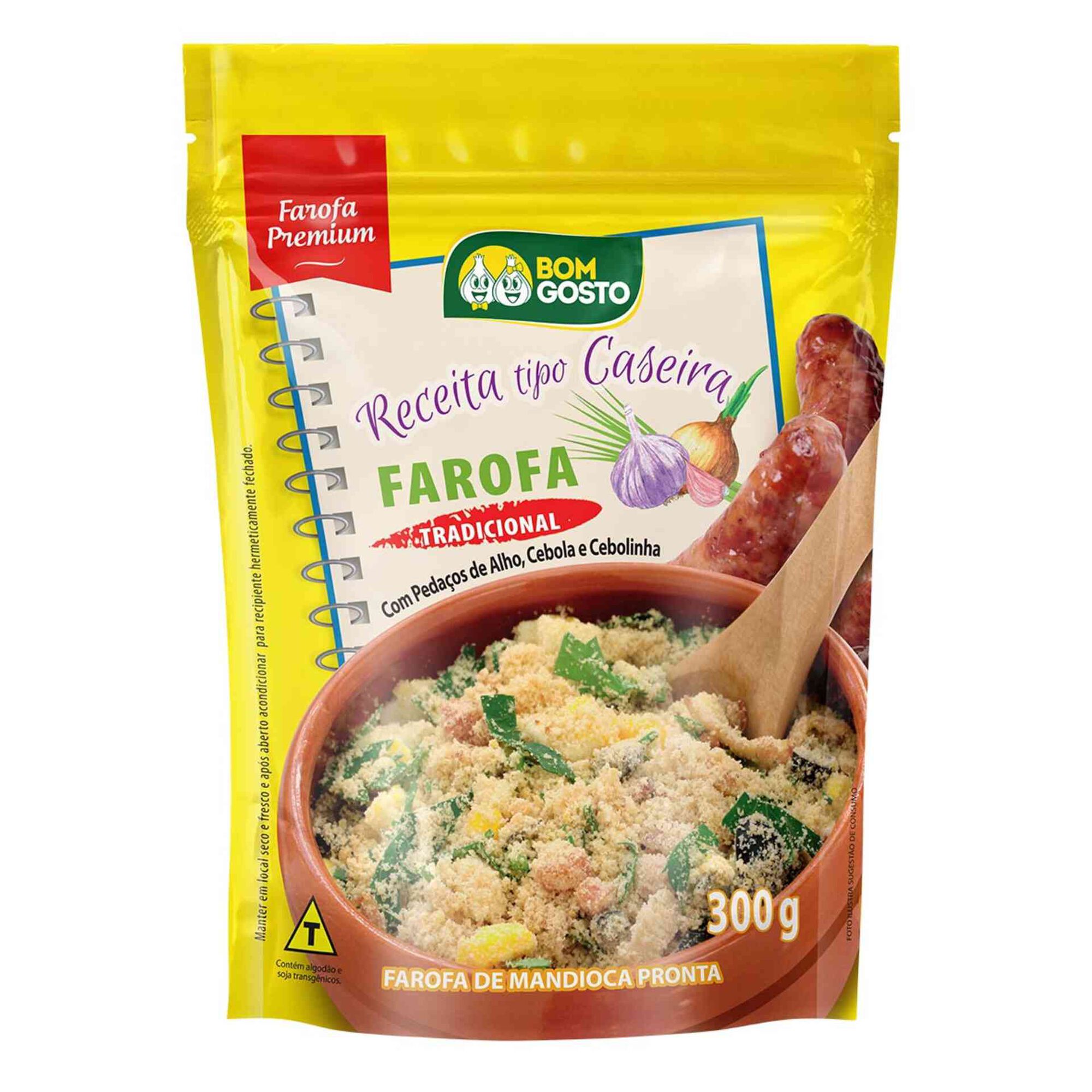 Farofa Caseira Tradicional Bom Gosto