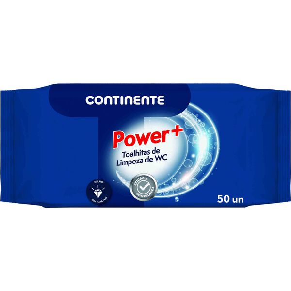 Toalhitas Limpeza WC Power+ Continente