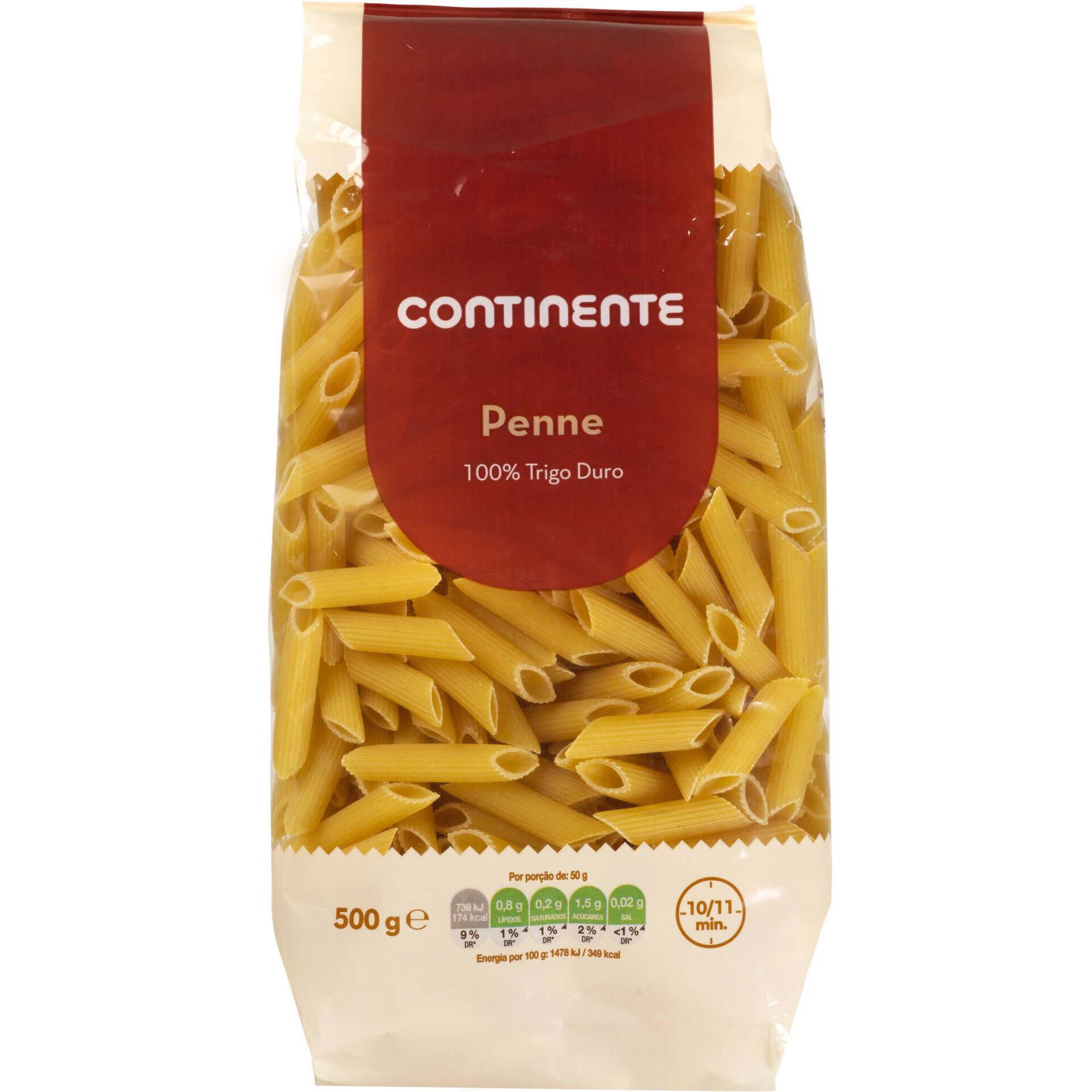 Massa Penne 100% Trigo Duro