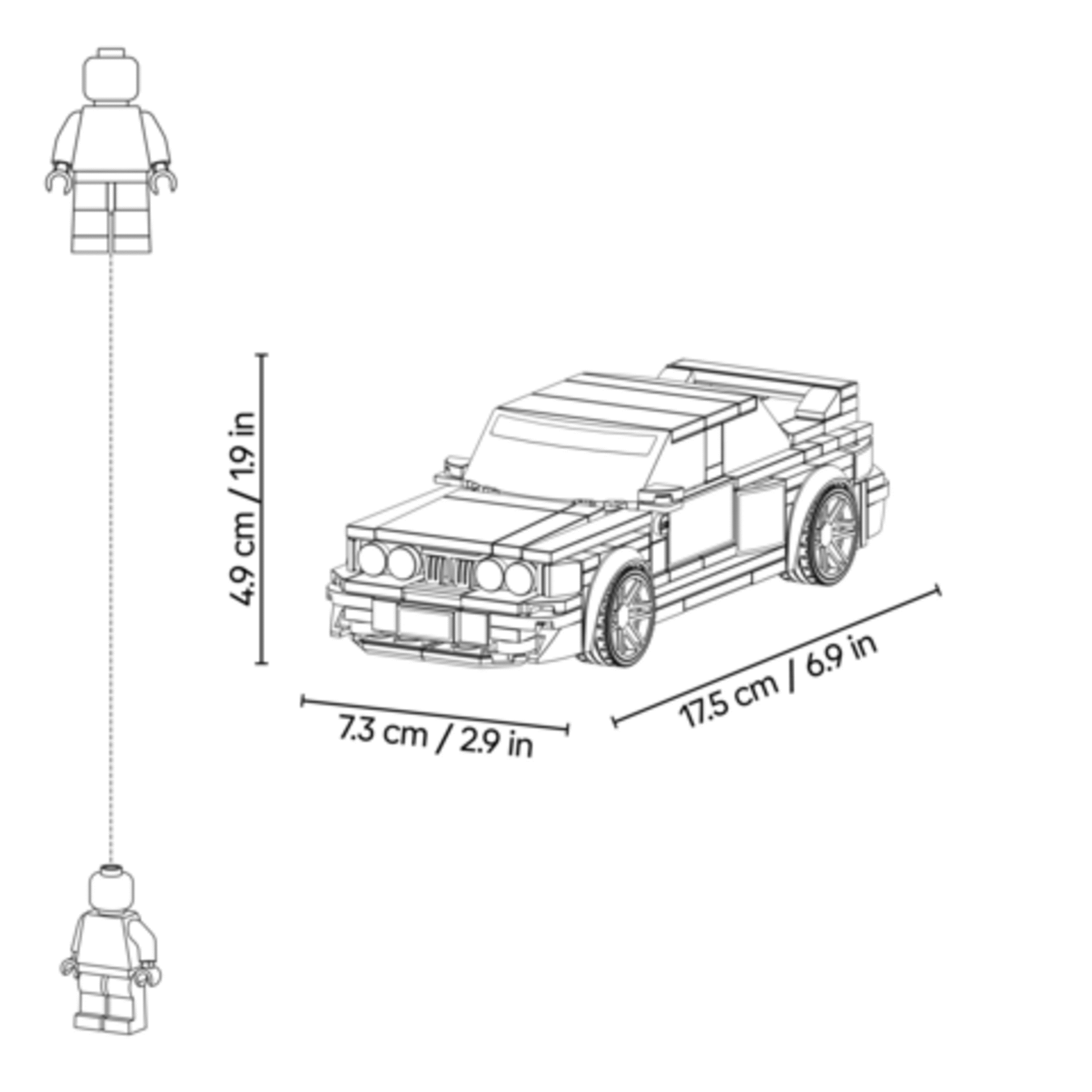 LEGO Speed Champions - BMW M3 (E30) - 77263